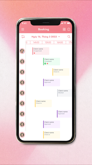 Screenshot 2 of Salon Checkin App