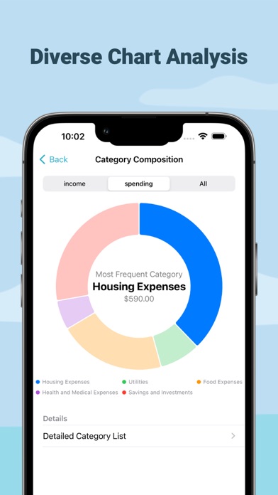 Screenshot #3 pour Fixed Expense Assistant