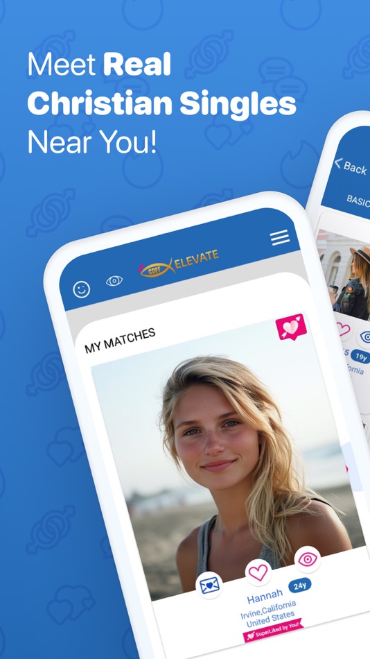 #1. CDFF: Christian Dating App (iOS) By: E Dating For Free, Inc.