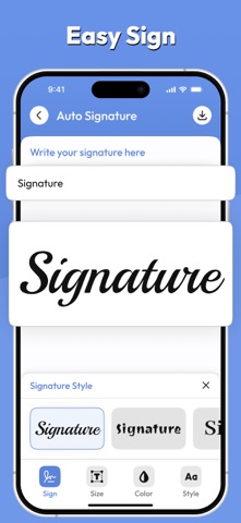 Signature Creator - Easy Sign screenshot