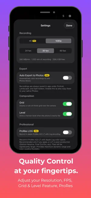 FlipFrame Recorder screenshot 2