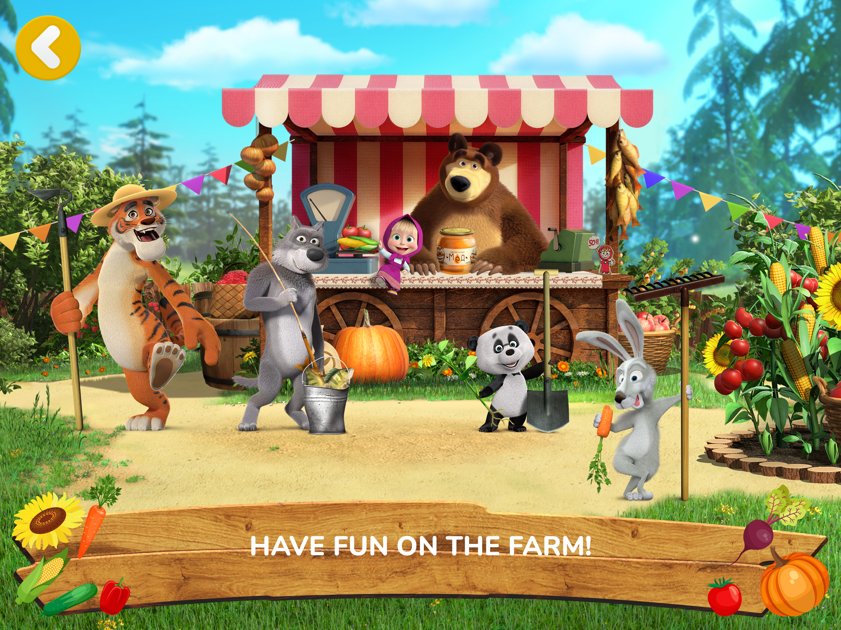 Masha and the Bear: Easy Farm screenshot 18