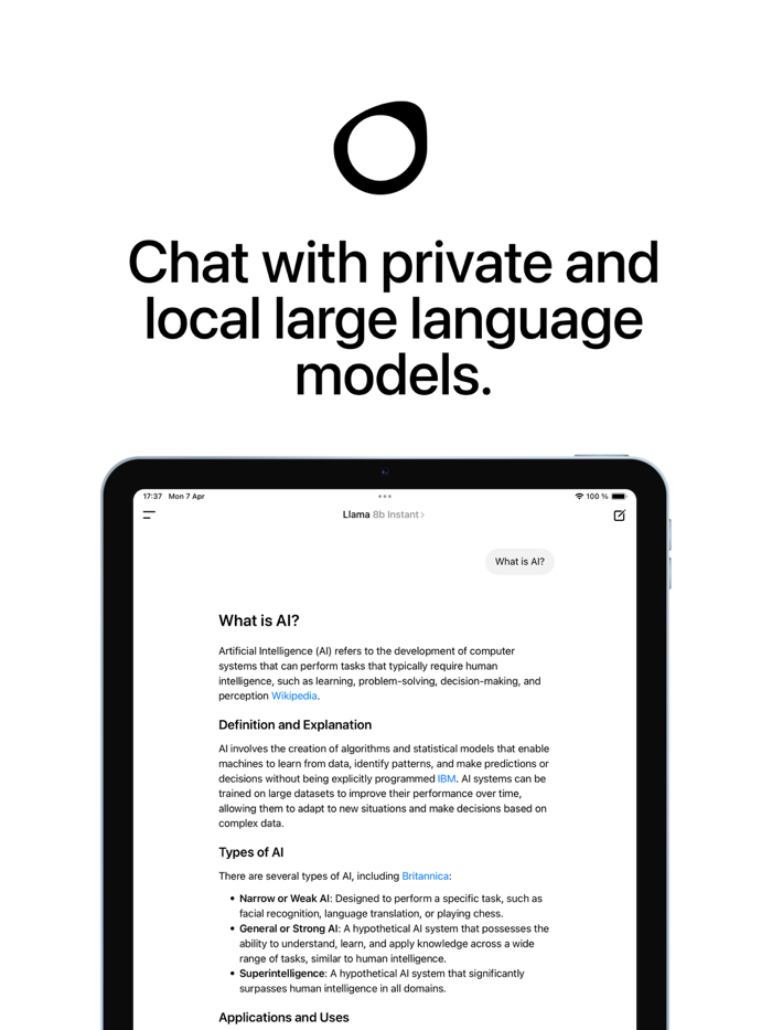 Local AI Chat - pocket