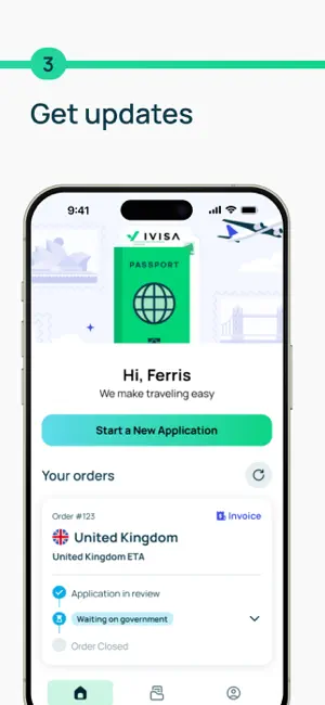 iVisa: ETA, eVisa, NZeTA, Visa screenshot 4
