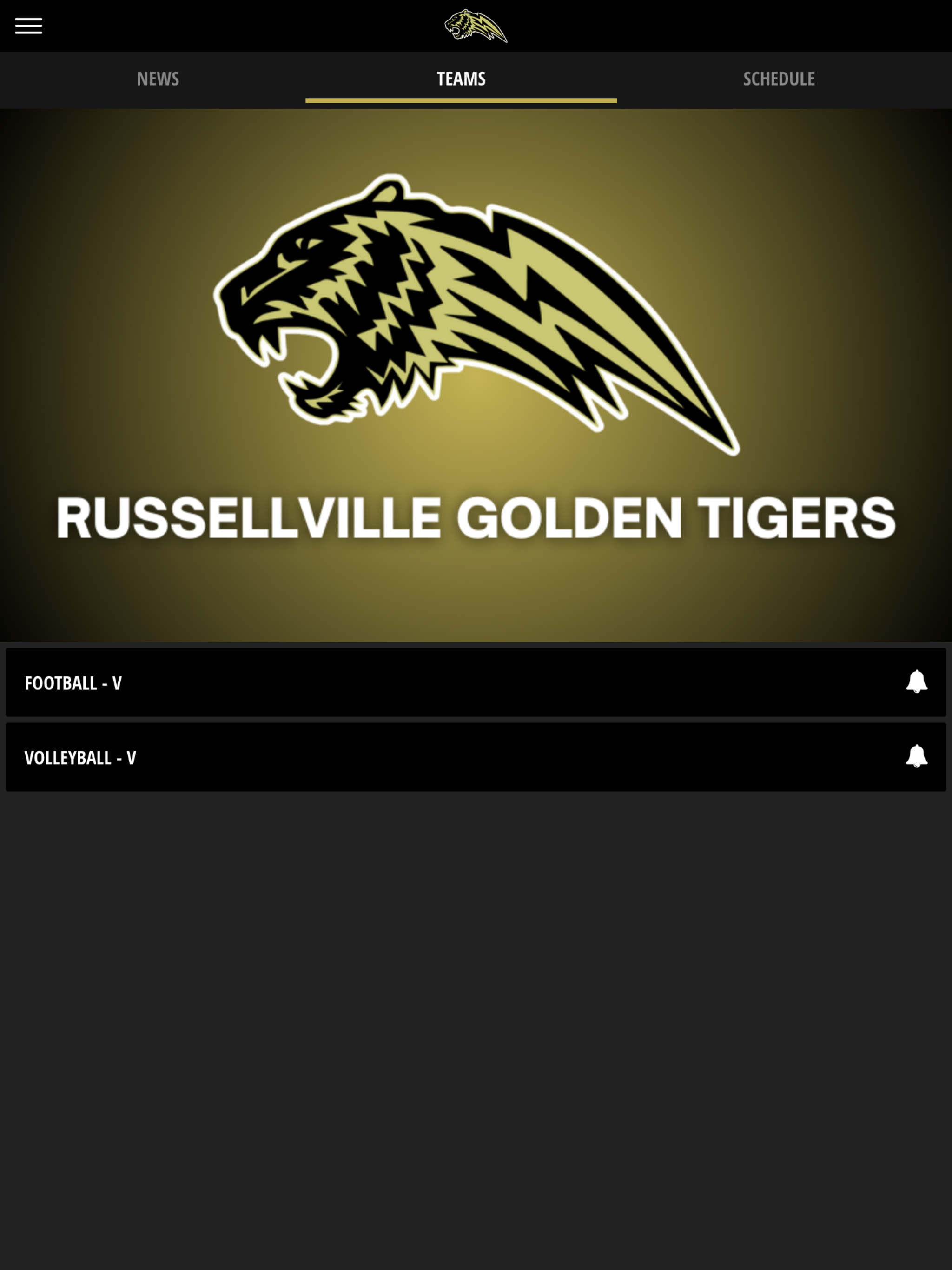 Russellville Golden Tigers