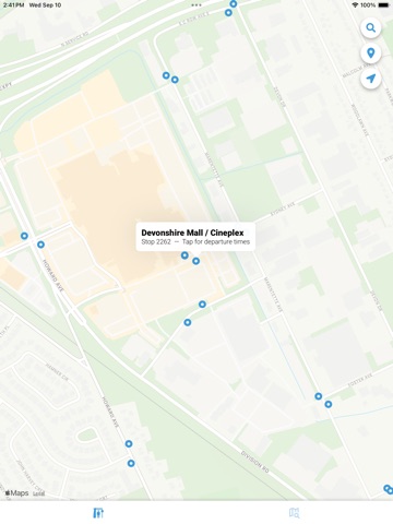 Windsor Transit iPad screenshot