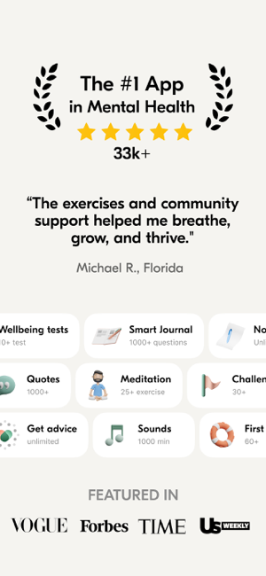 ‎VOS: Mental Health Tracker Screenshot