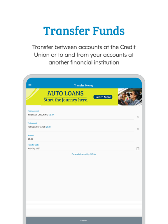 LBS Financial CU iPad screenshot 8 - Finance app