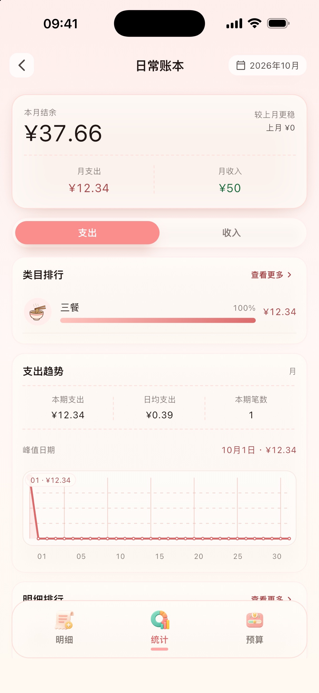 Screenshot 3 of 桃桃记账