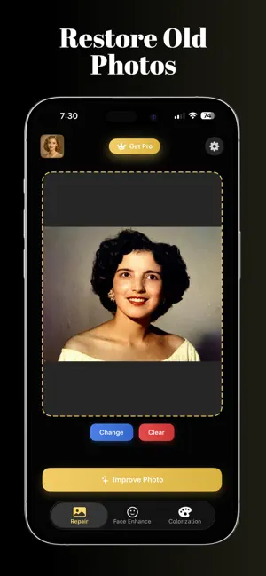 Restore Old Photos ·Revpic Pro screenshot 1
