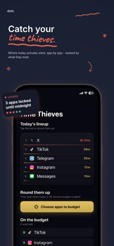DOTS - Screen Time & Focus Screenshot 5 of 7
