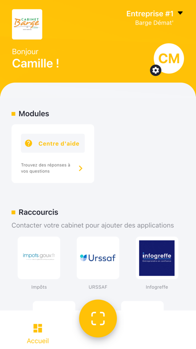 App screenshot