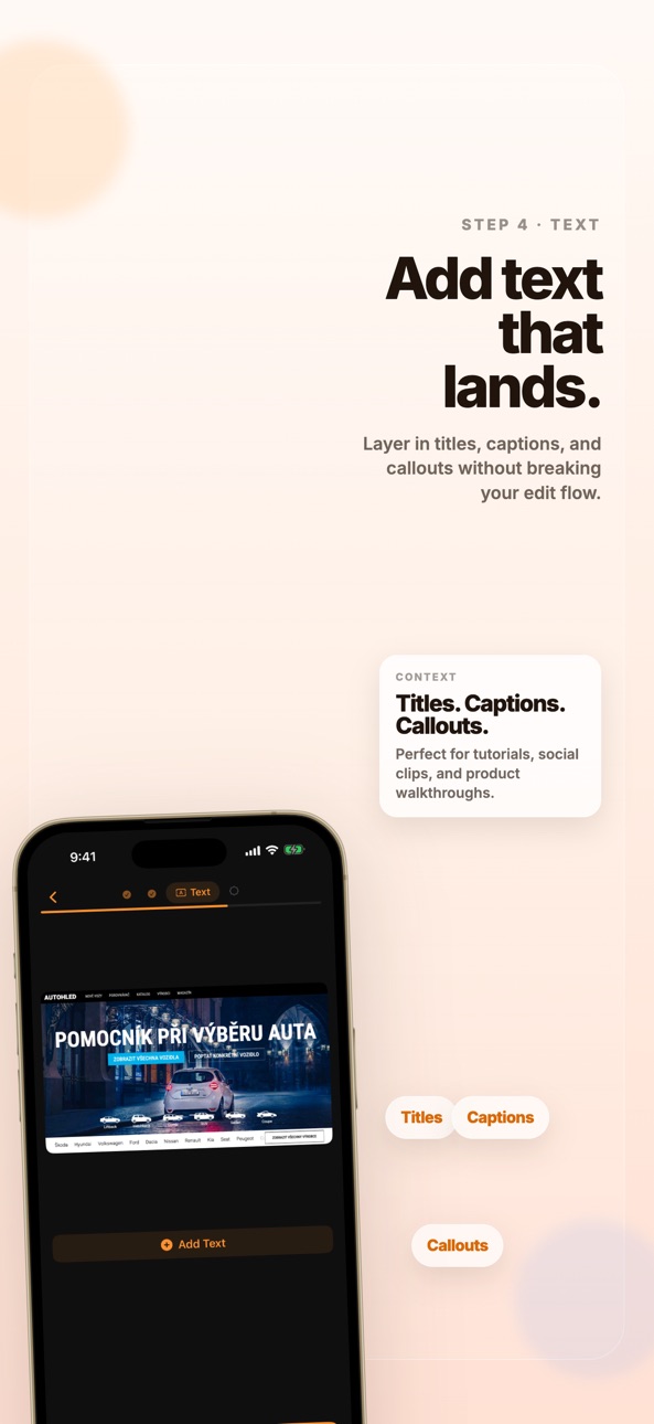 iPhone screenshot
