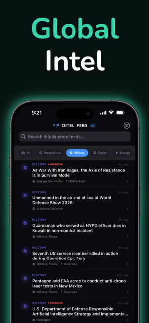 World Monitor App: Terminal screenshot 1