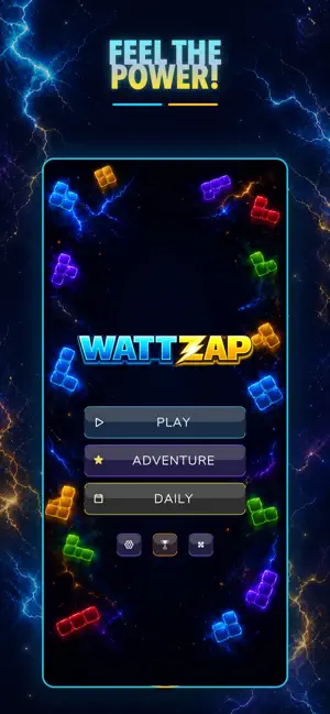 Wattzap: Lightning Blocks screenshot 1