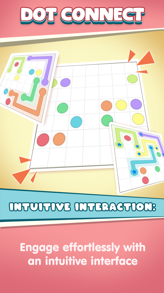#1. Dot Connect Mania (iOS) By: Dumadu Games Pvt Ltd