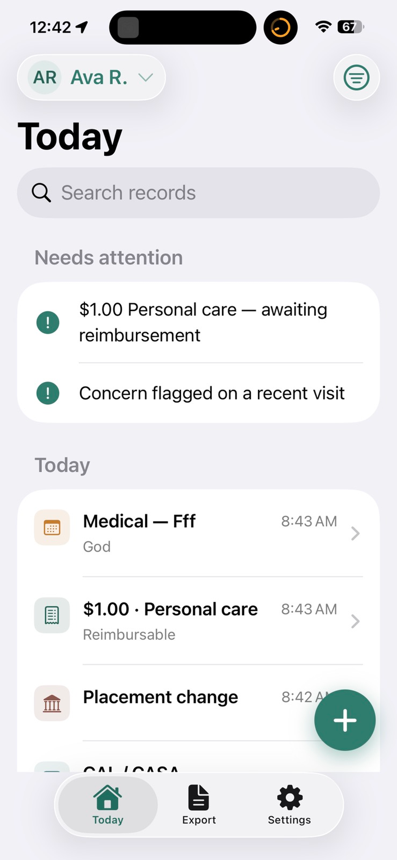 Foster Log screenshot 6