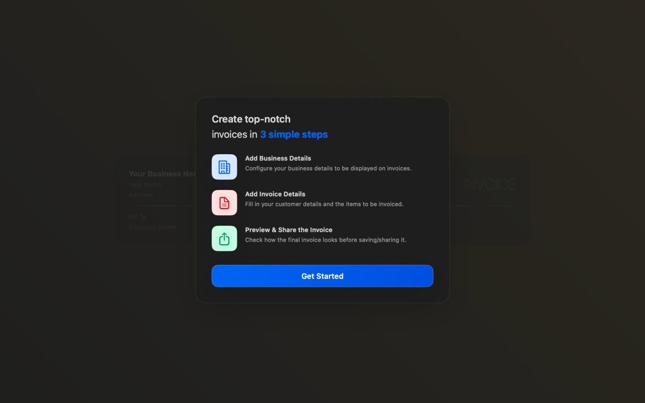 InvoiceNano: AI Invoice maker screenshot 6