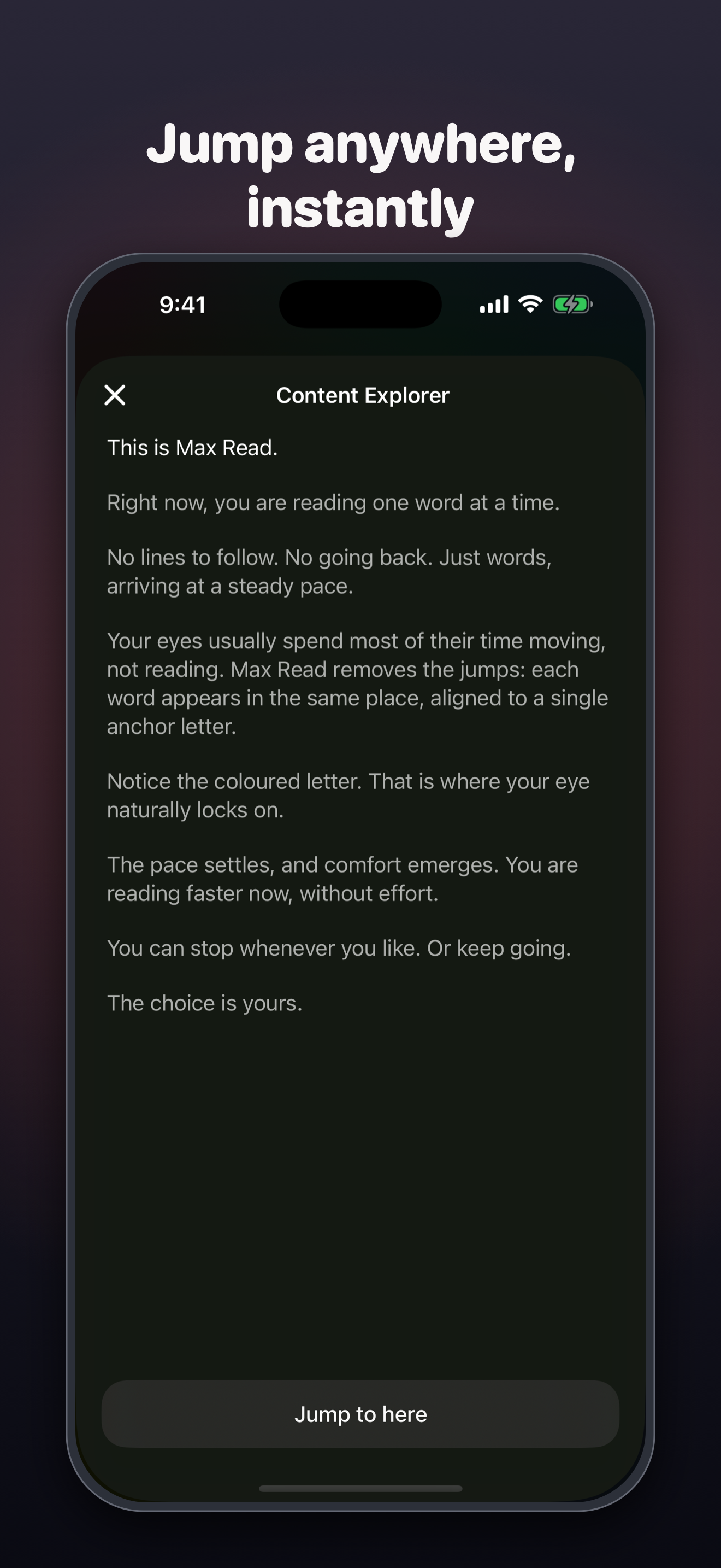Max Read - Read Faster screenshot 8