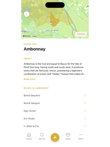 ChampagneApp ipad screenshot 2