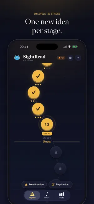 SightRead: Rhythm & Notes screenshot 2