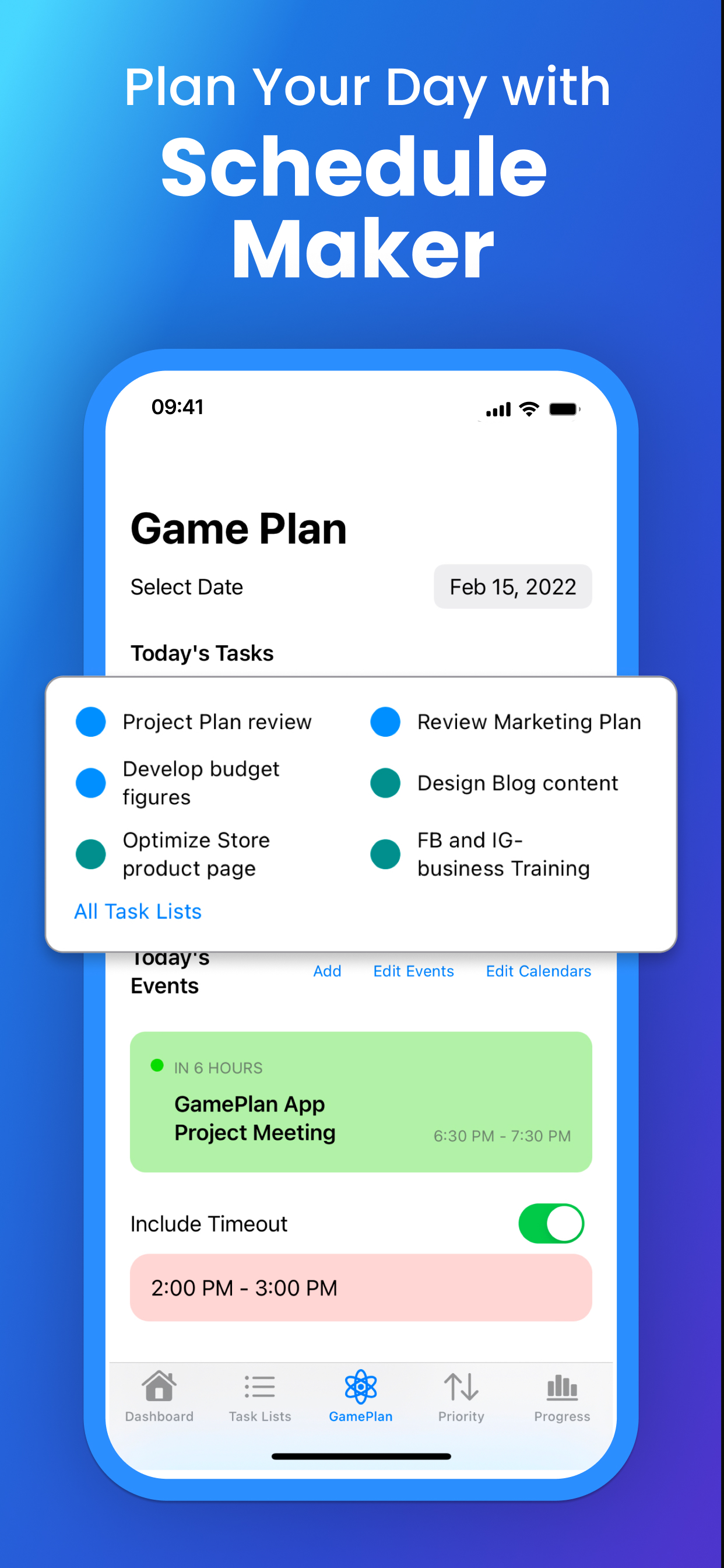 GamePlan: Eisenhower Matrix screenshot 5