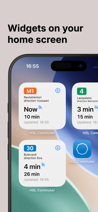 HSL Commuter Widgets Screenshot 2 of 4
