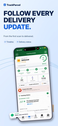 TrackParcel: Package Tracking Screenshot 3 of 5