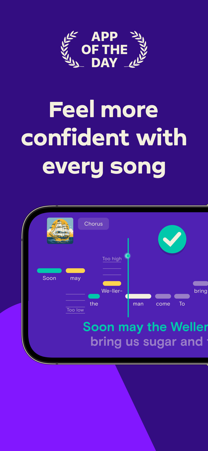 Simply Sing: My Singing App screenshot 1