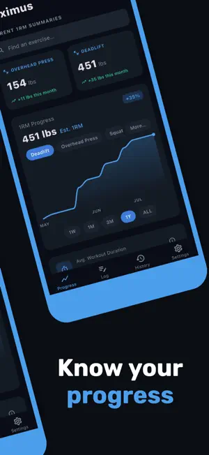 Maximus 1RM Calculator screenshot 2