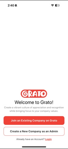 Grato App Screenshot 1 of 4