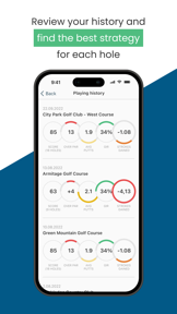 Golf Pad GPS Range Finder screenshot