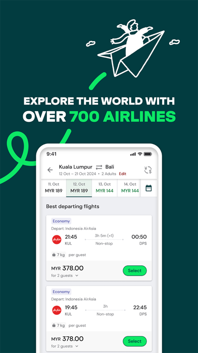 AirAsia MOVE: Flights & Hotels Screenshot