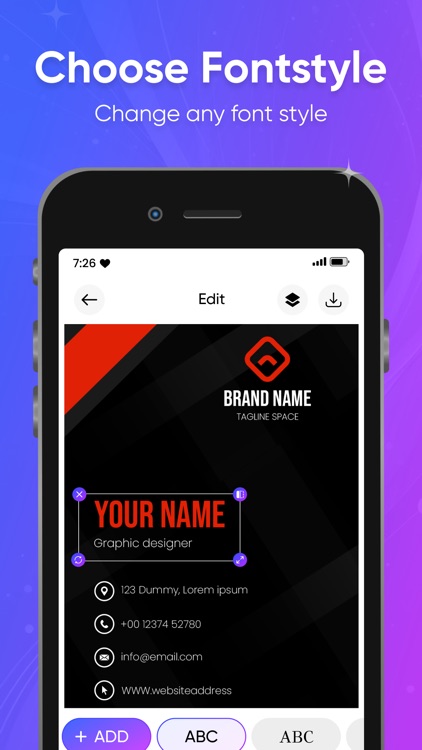 Business Card Generator, Maker screenshot-5