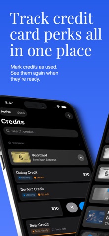 PerkyCredits: Credit Cards screenshot