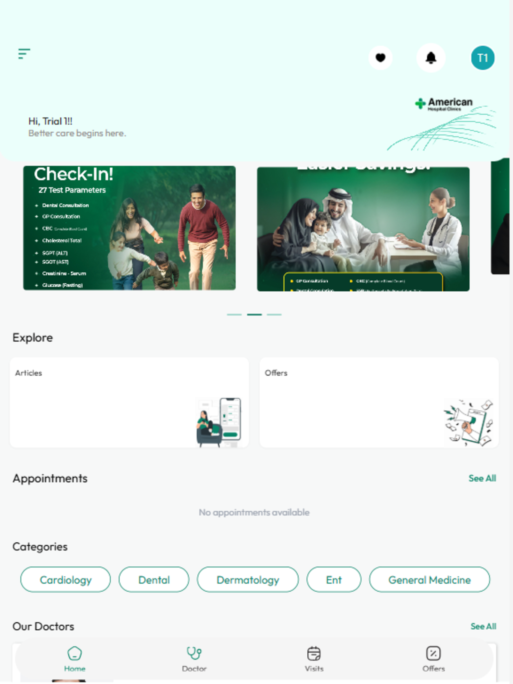 AMERICAN HOSPITAL CLINIC QATAR screenshot 13