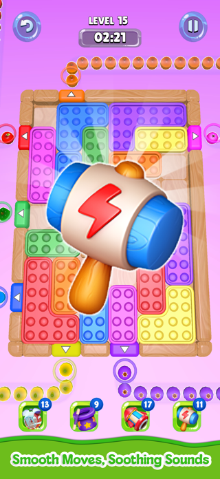 Fruit Block Sort Puzzle Jam Screenshot 2 of 5
