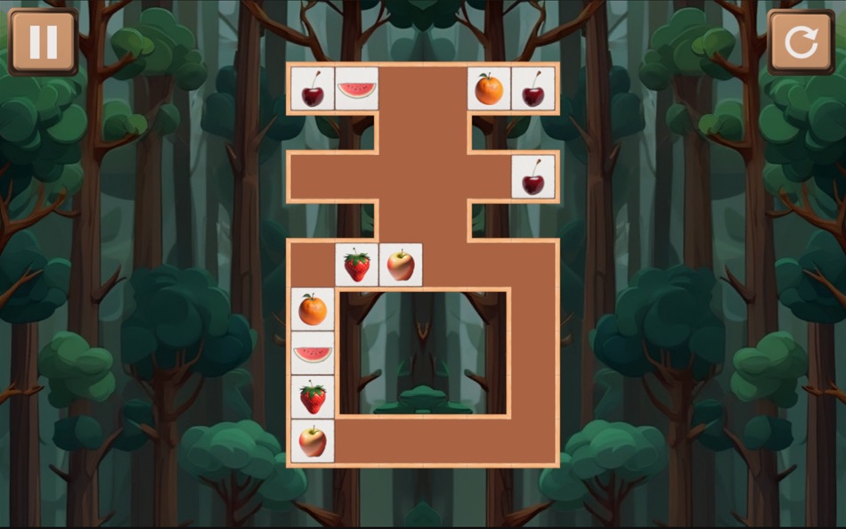 #1. Fruit Tile Match - Juicy slide (macOS) By: Aleksa Racovic