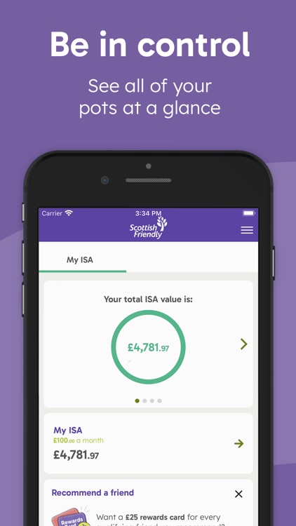 Scottish Friendly - My Plans