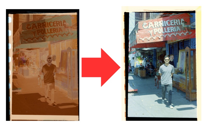 Negative Conversion screenshot