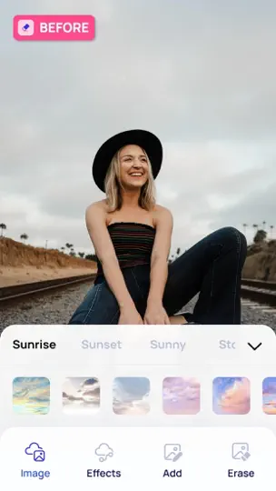 Screenshot von Photo Eraser - Remove Objects auf dem iPhone 7