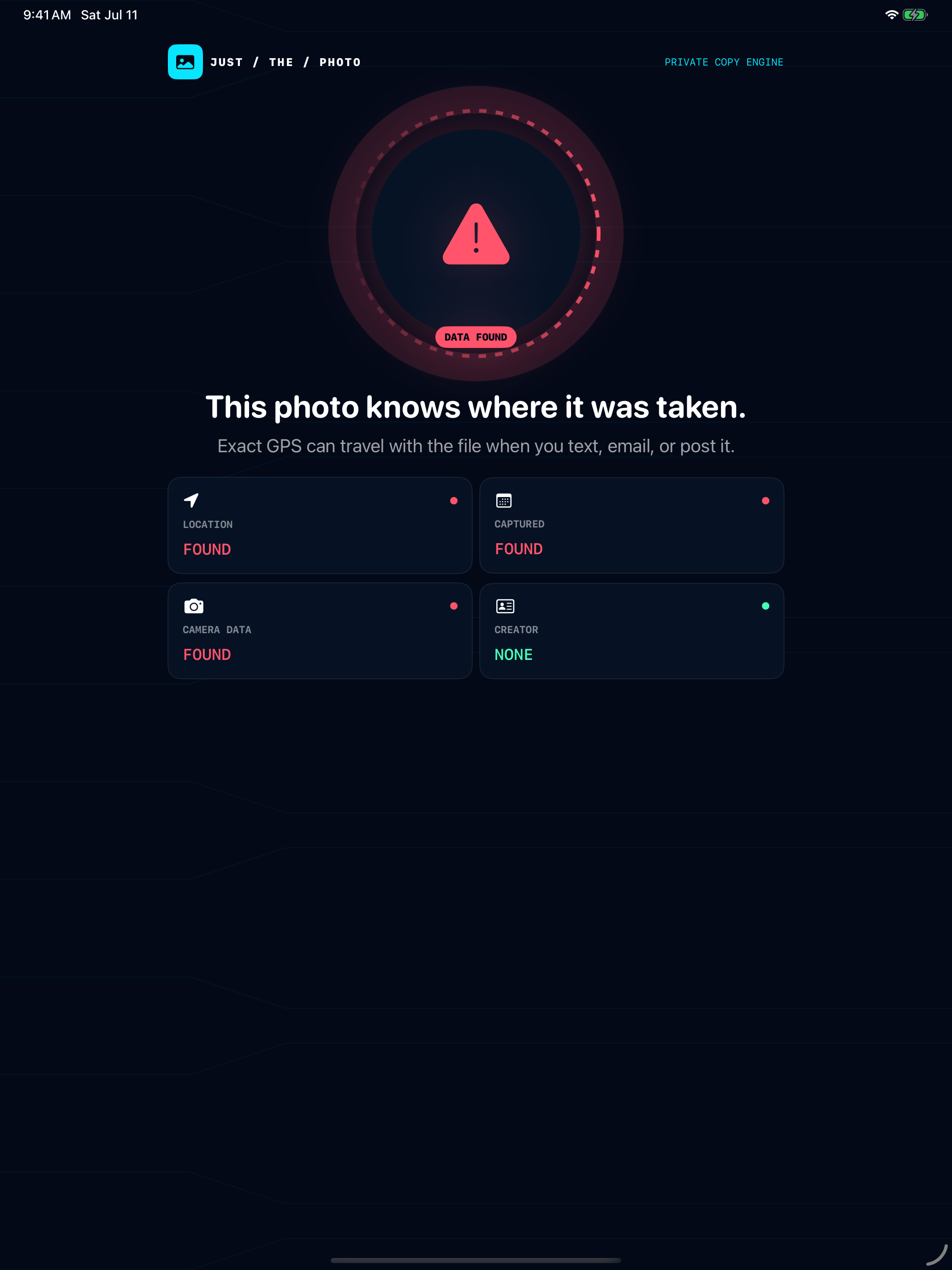 Mr. Metadata Cleaner | Photos screenshot 13