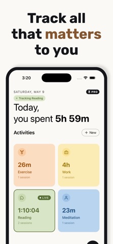 Life Visor: Session Tracker Screenshot 4 of 10