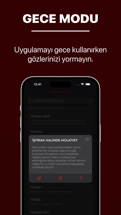 Hukuk Terimleri Sözlüğü & Test screenshot-6