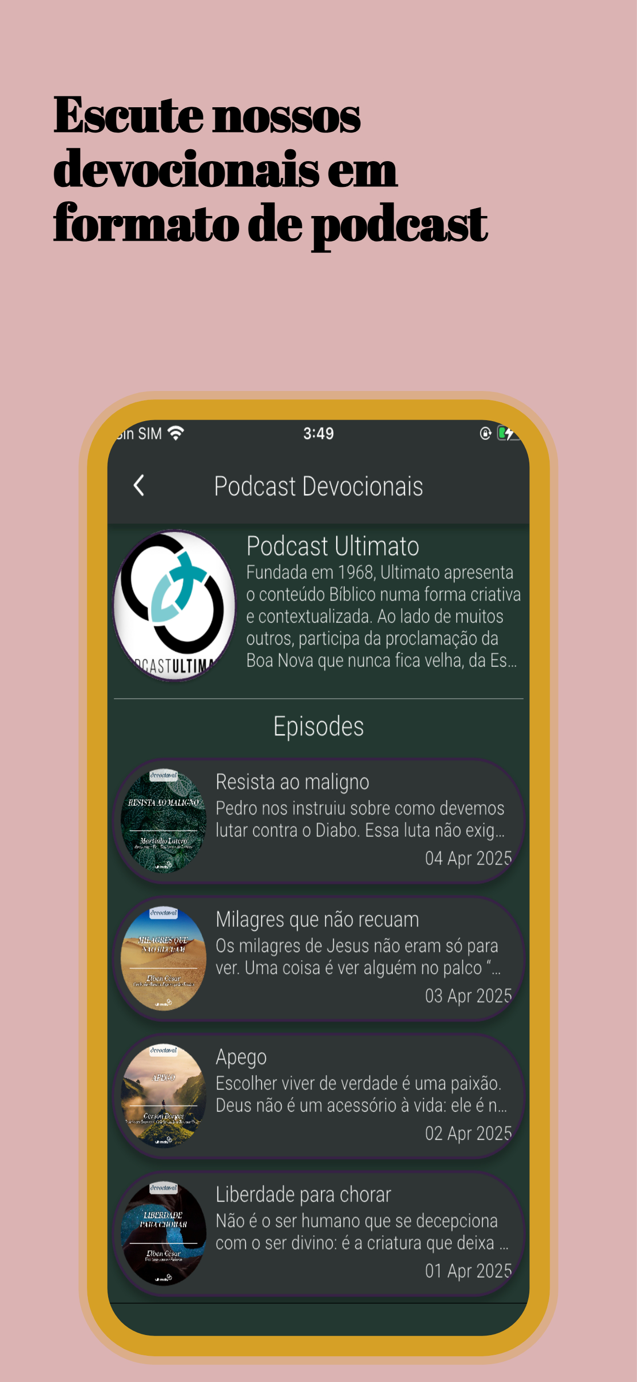 Devocionais Diários e Bíblia