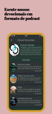 Devocionais Diários e Bíblia Screenshot 10 of 10