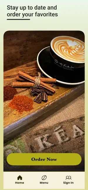Kean Coffee screenshot 2
