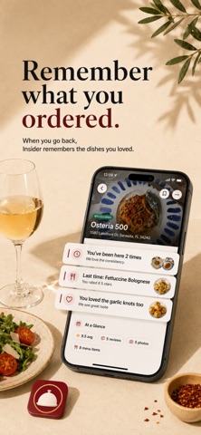Insider: Dish Discovery Map screenshot