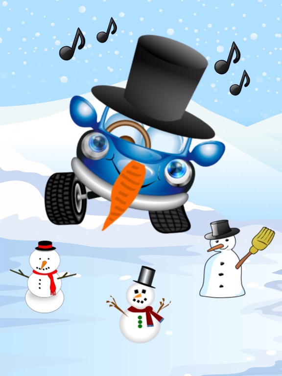 Christmas Car Games Kids FULL iPad screenshot 5 - Education app