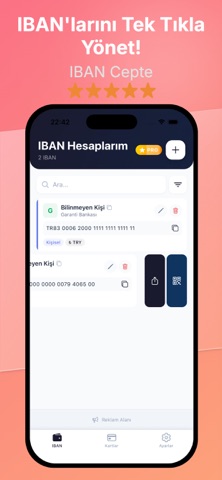 IBAN Cepte - Kolay IBAN Paylaş screenshot